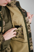 Тактическая женская военная форма комплект костюм, ( Китель + Штаны ), Камуфляж: Пиксель ВСУ ММ-14 , Размер: XS - изображение 10