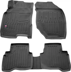 Комплект автоковриков Stingray NISSAN X-Trail (T30) (2001-2007) Черный 5 шт (5014115)