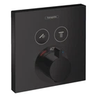 Термостат скрытого монтажа Hansgrohe Shower Select 15763670 черный матовый