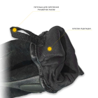 Перчатки зимние тактические из кожи на флисовой подкладке GlovesUA мод.312-б Черный 10,5 - изображение 8