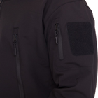 Флісова куртка тактична чоловіча військова Куртка на флісі з капюшоном TACTICAL Чорний (5707) XL - зображення 7