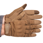 Прочные защитные тактические перчатки с закрытыми пальцами Перчатки для военных ZEPMA Хаки (BC-8816) XL - изображение 1