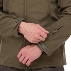 Флисовая куртка тактическая мужская военная Куртка на флисе с капюшоном TACTICAL Оливковый (5707) XXL - изображение 7