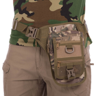 Компактная тактическая военная сумка на пояс через плечо SILVER KNIGHT 30 x 25 x 6,5 см Камуфляж (Y-176) - изображение 6