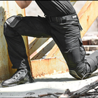 Тактичні захисні наколінники Han-Wild GEN2 Black захисне спорядження на тактичний одяг (SK-9873-42396) - зображення 4