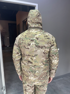 Куртка тактична зимова Softshell, Wolftrap, Мультикам, розмір 4XL, тепла зимова куртка для військових софтшел - зображення 5