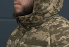 Куртка зимняя тактическая на молнии с капюшоном XL gaubica pixel - изображение 13
