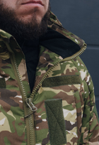 Куртка тактична зимова на блискавці з капюшоном M multicam - зображення 11