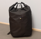 Тактичний рюкзак-баул 45 літрів Чорний Oxford 600D Flat MELGO вологозахисний речовий мішок - зображення 1