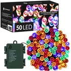 Гирлянда на батарейках Springos 5 м 50 LED CL4029 Mix
