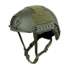 Рельсы боковое крепление на шлем каску + поворотная планка Picatinny 360° (2 шт), Green (15012-R) - изображение 4