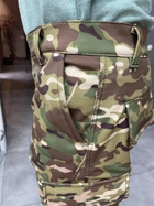Штани тактичні софтшел із флісом Special, розмір L, Мультикам, утеплені штани для військових - зображення 7