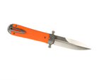 Нож складной карманный, туристический Flipper Adimanti Samson-OR Orange 212 мм - изображение 6