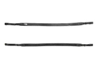 Ремень ружейный кожаный узкий с подкладом A-LINE чёрный (М43) - изображение 3
