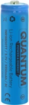 Акумулятор літій-іонний Westinghouse Quantum Li-ion INR18650, 3350 (3000) mAh, 3С з клемним виступом, 1шт/уп