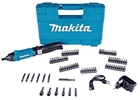 Отвертка аккумуляторная с набором бит Makita DF001DW (4 Нм, 1/4", 3.6 В, USB)