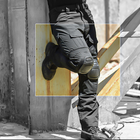 Тактические защитные наколенники налокотники Han-Wild GEN2 Black защитное снаряжение на тактическую одежду (OPT-4221) - изображение 5