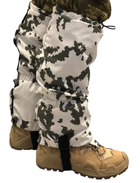 Гамаши тактические защитные для военных (бахилы гамаши армейские) белый - изображение 1