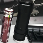 Сверхмощный ручной фонарь с подствольным креплением XBalog 1700 lm-T6L2 Cree, тактический, 3 аккумулятора Черный - зображення 11