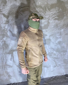 Армійська Кофта флісова VOGEL кишені на рукавах Колір койот XL - зображення 1
