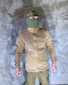 Армейская Кофта флисовая VOGEL карманы на рукавах Цвет койот M - изображение 3