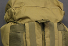 Рюкзак тактический L01 70 л, песочный - изображение 2