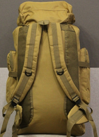Рюкзак тактический L01 70 л, песочный - зображення 3