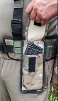 Тактический разгрузочный РПС пояс BTB олива набор подсумки, аптечка (модульная, военно-тактическая разгрузка, ременно-плечевая система) - изображение 6