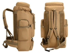 Рюкзак тактический XS-F21, песочный, 40 л - изображение 2