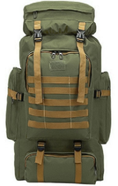 Рюкзак тактический L01 70 л, олива - изображение 1