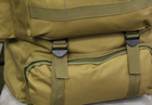 Рюкзак тактический L01 70 л, олива - зображення 6