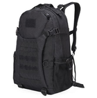 Рюкзак тактический Y003 50 л, черный - изображение 1