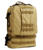 Рюкзак тактический с подсумками BTB B08 койот, 55 л - изображение 2