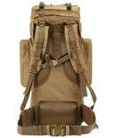 Рюкзак тактический с чехлом и Alum рамой A21 70 л, олива - изображение 3