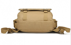 Сумка-рюкзак тактична TacticBag A28 30 л, пісочна - зображення 3