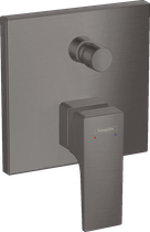 Смеситель скрытого монтажа Hansgrohe Metropol 32545340 шлифованный черный хром