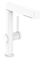 Смеситель для раковины с выдвижной лейкой Hansgrohe Finoris 76063700 белый матовый