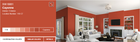 Тонована фарба DV Avalon Flat Enamel акрил-латексна глибокоматова colorpaint (SW 6881 Cayenne)