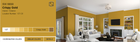 Тонована фарба DV Avalon Flat Enamel акрил-латексна глибокоматова colorpaint (SW 6699 Crispy Gold)