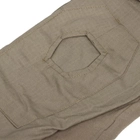 Тактическая рубашка Lesko A655 Sand Khaki размер мужская хлопковая рубашка с карманами на кнопках на рукавах S (OPT-9541) - изображение 7