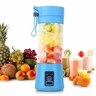 Блендер шейкер Juice Cup портативний USB (01 NG) Блакитний