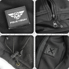 Тактическая куртка Pave Hawk PLY-6 Black 2XL мужская военная водонепроницаемая с карманами сзади LOZ - изображение 5