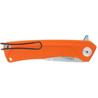 Нож складной карманный с фиксацией Liner Lock Acta Non Verba ANVZ100-015 Z100 Mk.II Liner Lock Orange 205 мм - изображение 3