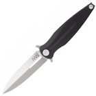Нож складной карманный с фиксацией Liner Lock Acta Non Verba ANVZ400-004 Z400 Sleipner Black 230 мм - изображение 1