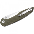 Нож складной карманный с фиксацией Liner Lock CJRB J1905-GNF Centros G10 green 213 мм - изображение 2