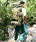 Рюкзак тактический туристический xs1725-2 70л камуфляж - изображение 2