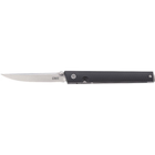 Нож складной карманный с фиксацией Liner Lock CRKT 7096 CEO шпеньок, black 194 мм - изображение 3