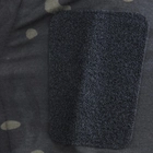 Рубашка тактическая убокс Pave Hawk PLY-11 Camouflage Black XL армейская камуфляжная с воротником на замке LOZ - изображение 6