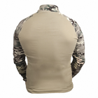 Рубашка тактическая убокс Pave Hawk PLY-11 Camouflage CP 2XL мужская с длинными рукавами для спецслужб LOZ - изображение 3