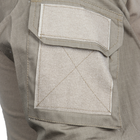 Тактическая рубашка Lesko A655 Sand Khaki 2XL уличная хлопковая рубашка с подъемным воротником LOZ - изображение 5